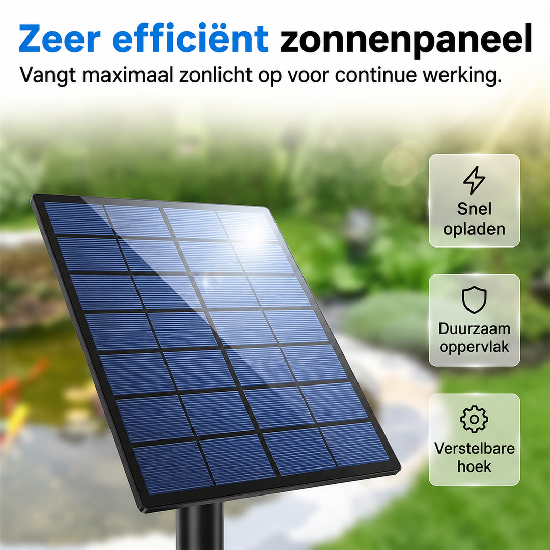PondAerator | Zonne-energie Vijverbeluchter Zonder Stroomaansluiting
