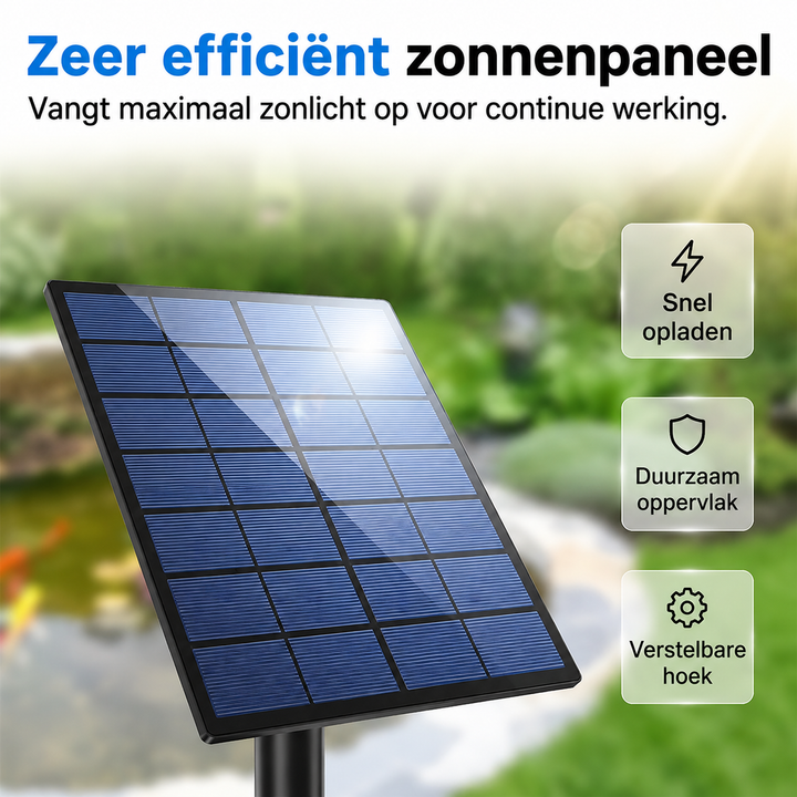 PondAerator | Zonne-energie Vijverbeluchter Zonder Stroomaansluiting