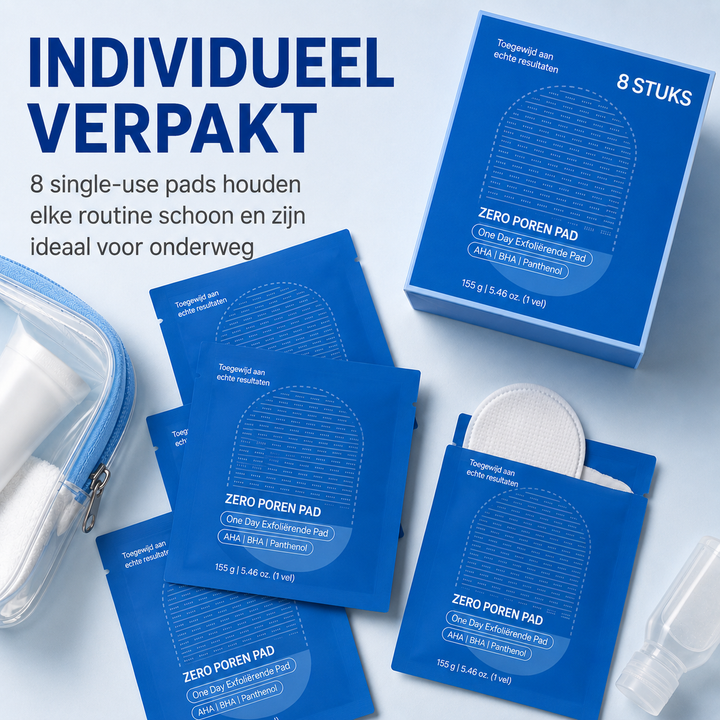 ExfoliaPad | Milde Exfoliatie Voor Een Gladde Huid