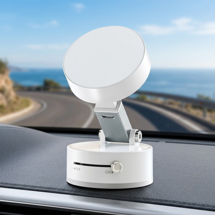 MagnoMount | Magnetische Vacuüm Telefoonhouder Met Maximale Grip