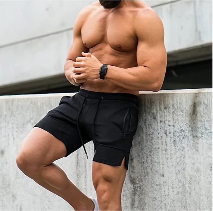 Comfort Short™ Heren – Sportshort met Ritszakken
