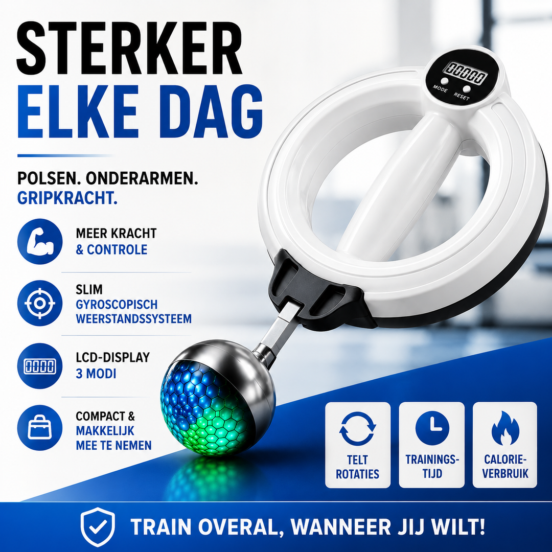 WristTrainer | Meer Kracht, Controle & Uithoudingsvermogen