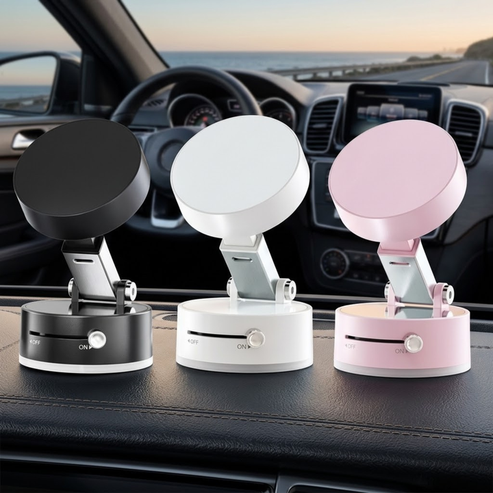 MagnoMount | Magnetische Vacuüm Telefoonhouder Met Maximale Grip