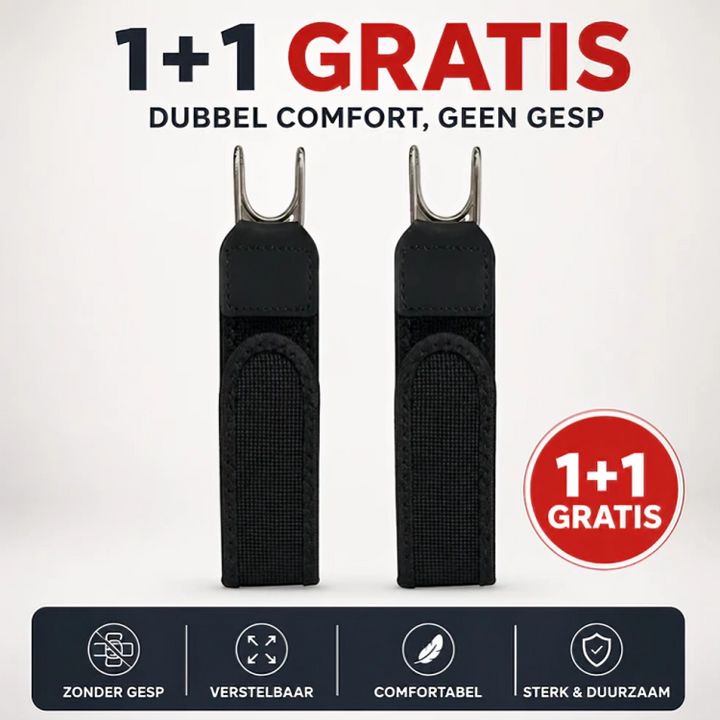 SlimHold | Elastische Clipband zonder Gesp voor Comfortabel Dagelijks Gebruik