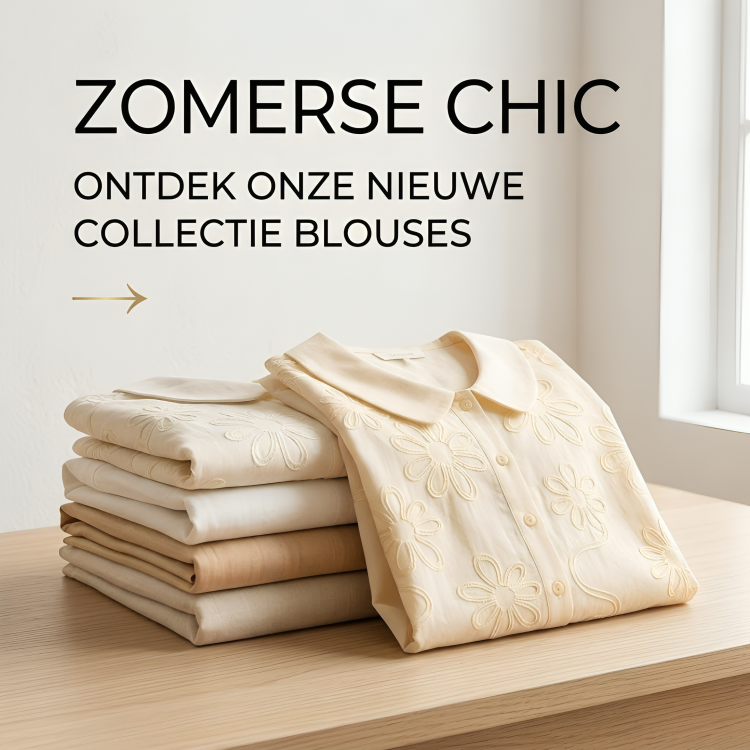 Rosalie | Geborduurde Blouse