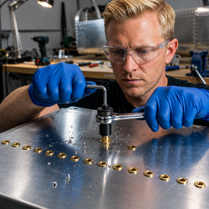 Carbon Steel Rivet Nut Tool Set | Eenvoudig Blindklinkmoeren Plaatsen