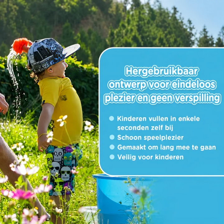 WaterSponge Balls | Herbruikbare Waterballonnen voor Eindeloos Waterplezier