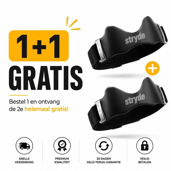 Stryde Precision | Knieband met Patellasteun voor Minder Druk op de Knie