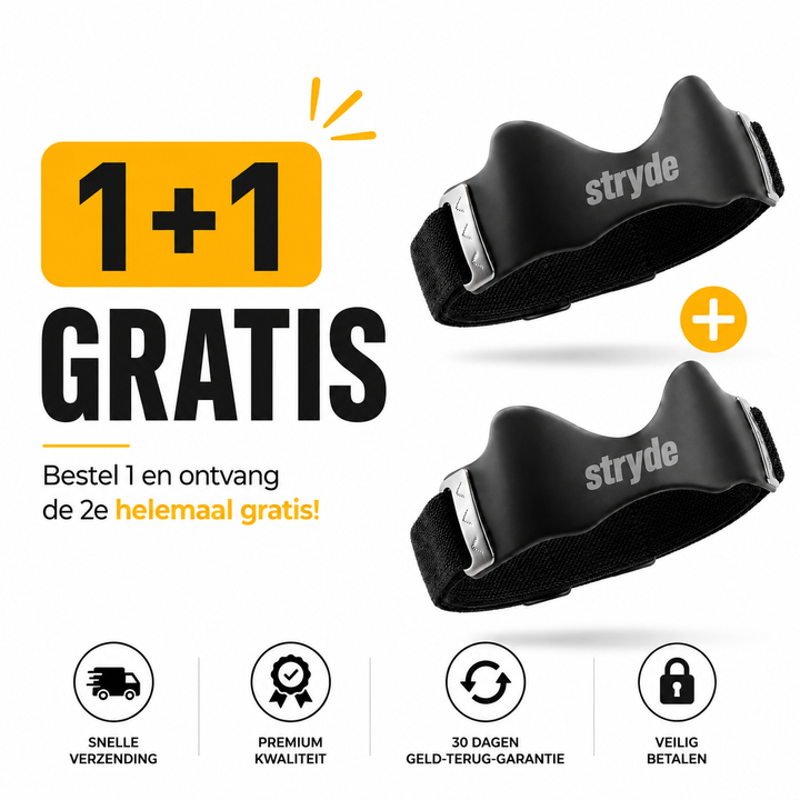 Stryde Precision | Knieband met Patellasteun voor Minder Druk op de Knie