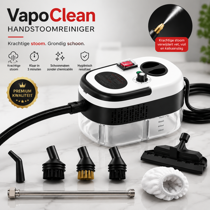 VapoClean | Krachtige Handstoomreiniger