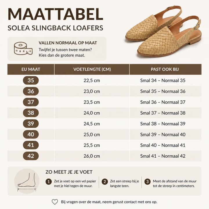 Solea | Gevlochten Slingback Loafers