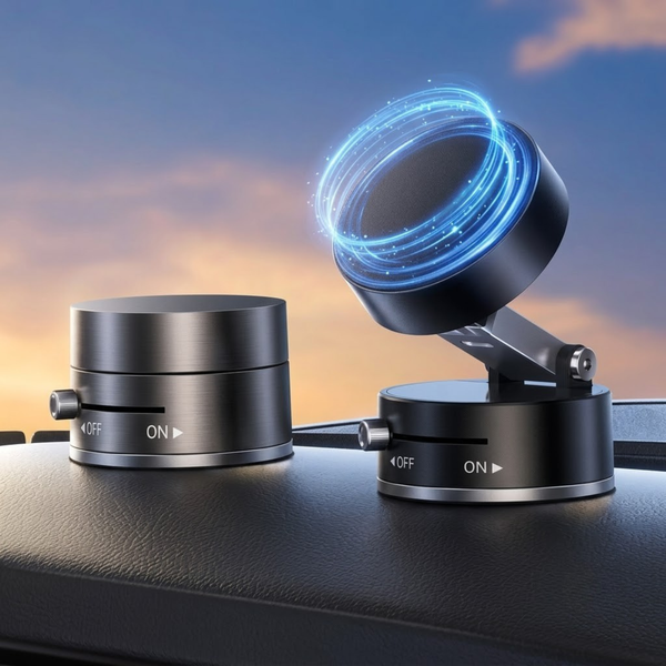 MagnoMount | Magnetische Vacuüm Telefoonhouder Met Maximale Grip