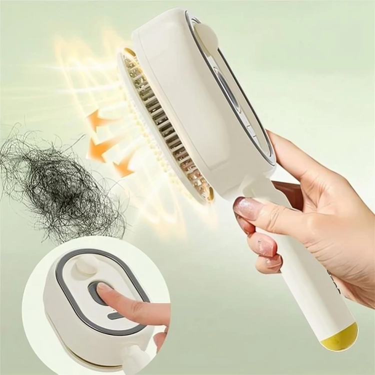 MistBrush | 3-in-1 Haarborstel met Sprayfunctie