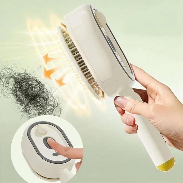 MistBrush | 3-in-1 Haarborstel met Sprayfunctie