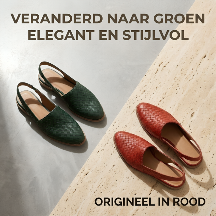 Solea | Gevlochten Slingback Loafers
