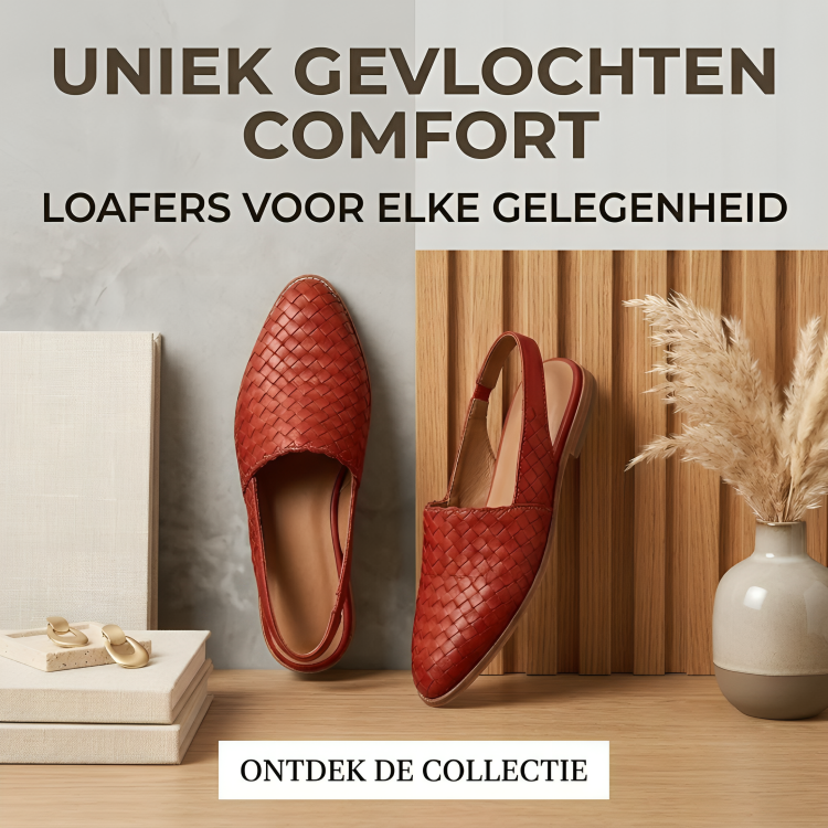Solea | Gevlochten Slingback Loafers