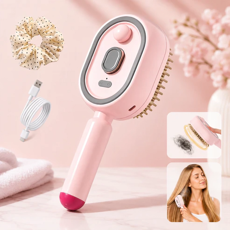 MistBrush | 3-in-1 Haarborstel met Sprayfunctie