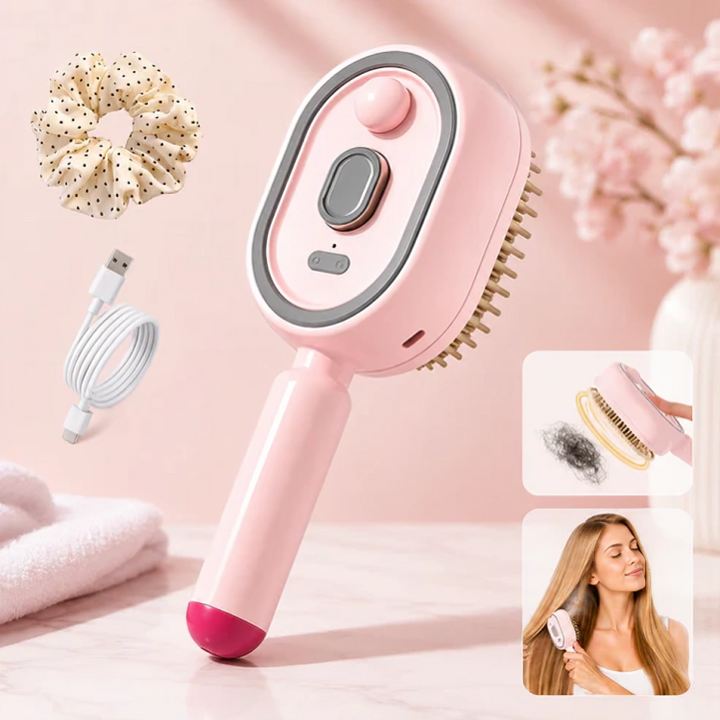 MistBrush | 3-in-1 Haarborstel met Sprayfunctie