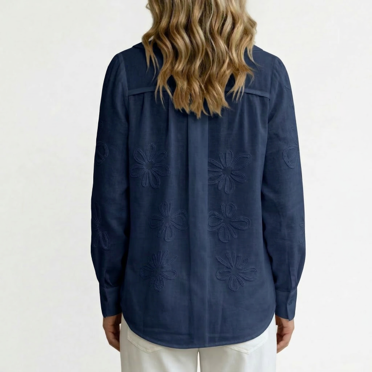 Rosalie | Geborduurde Blouse