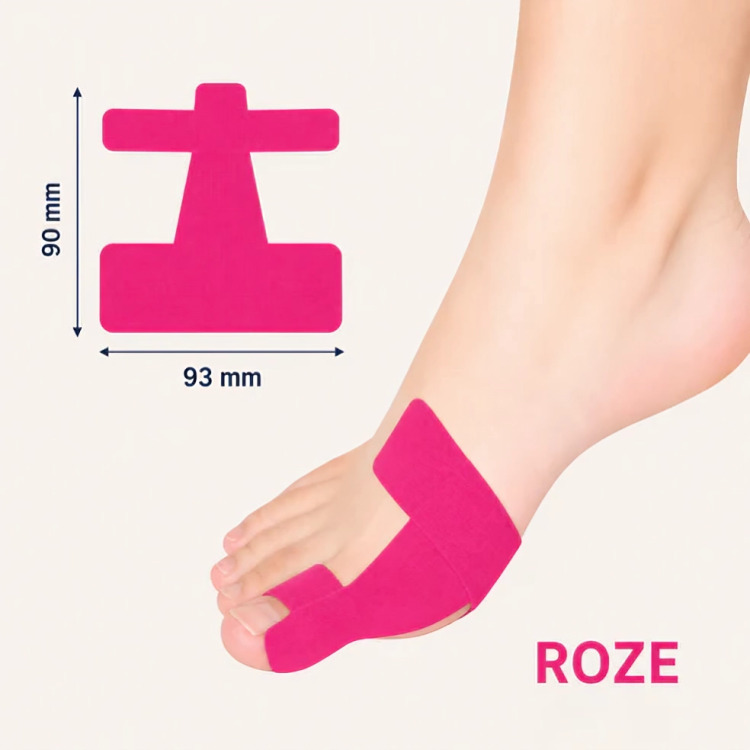 HalluxSupport | Hallux Valgus Tape voor Dagelijkse Ondersteuning