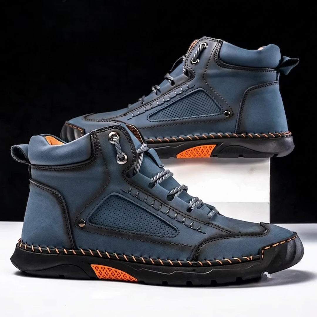 StrideCore | Leren Comfortlaarzen Voor Heren