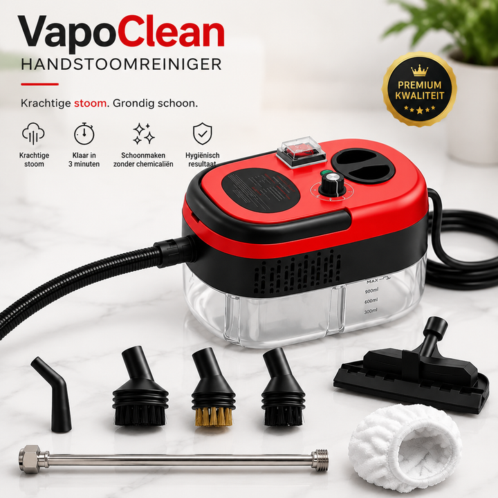 VapoClean | Krachtige Handstoomreiniger