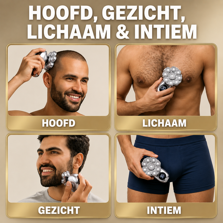 GlideShave | Snel En Comfortabel Je Hoofd Glad Scheren