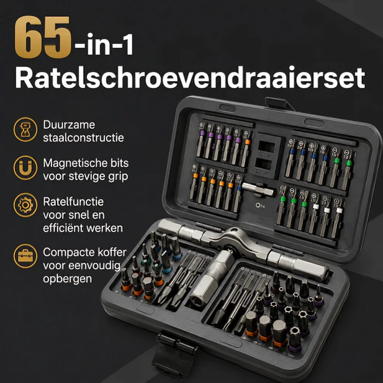 ToolMaster | Ratelschroevendraaierset