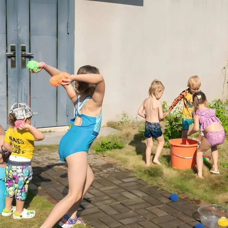 WaterSponge Balls | Herbruikbare Waterballonnen voor Eindeloos Waterplezier