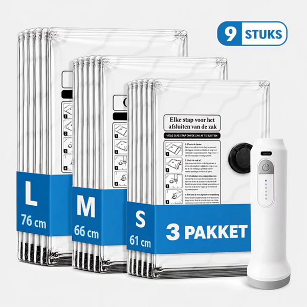 VacuumPack | Meer Ruimte In Je Koffer Zonder Extra Bagage