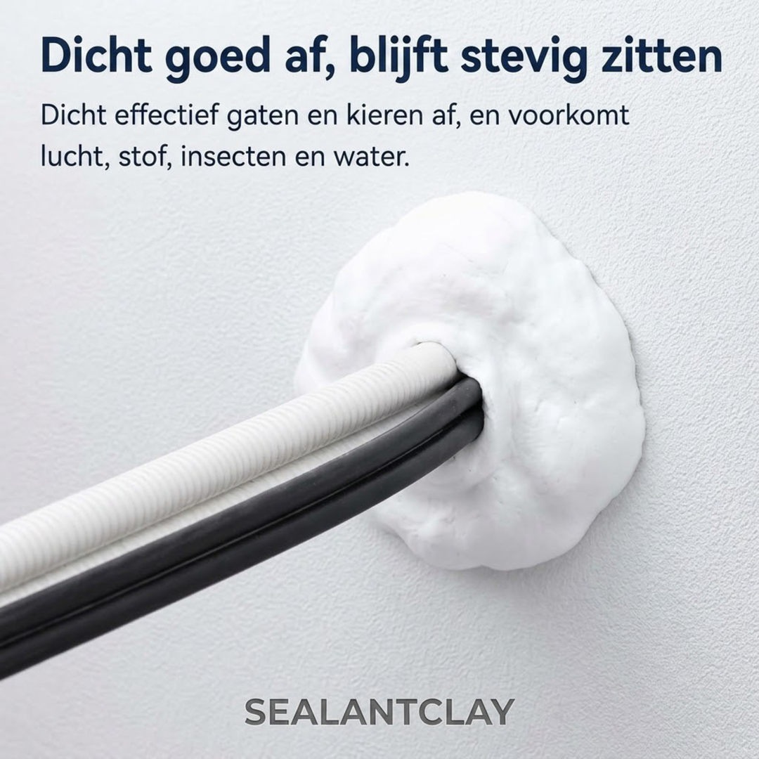 SealantClay | Vormbare Afdichtklei voor Gaten & Kieren