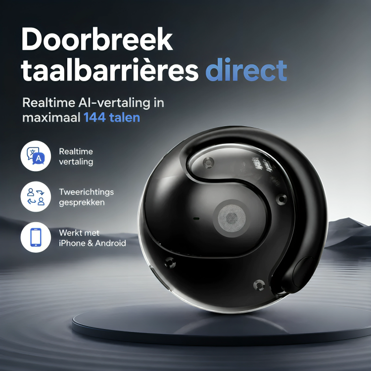 SmartBuds | AI Draadloze Oordopjes met Realtime Vertaling