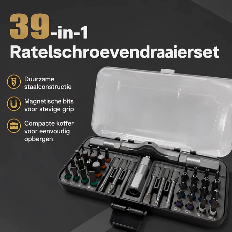 ToolMaster | Ratelschroevendraaierset