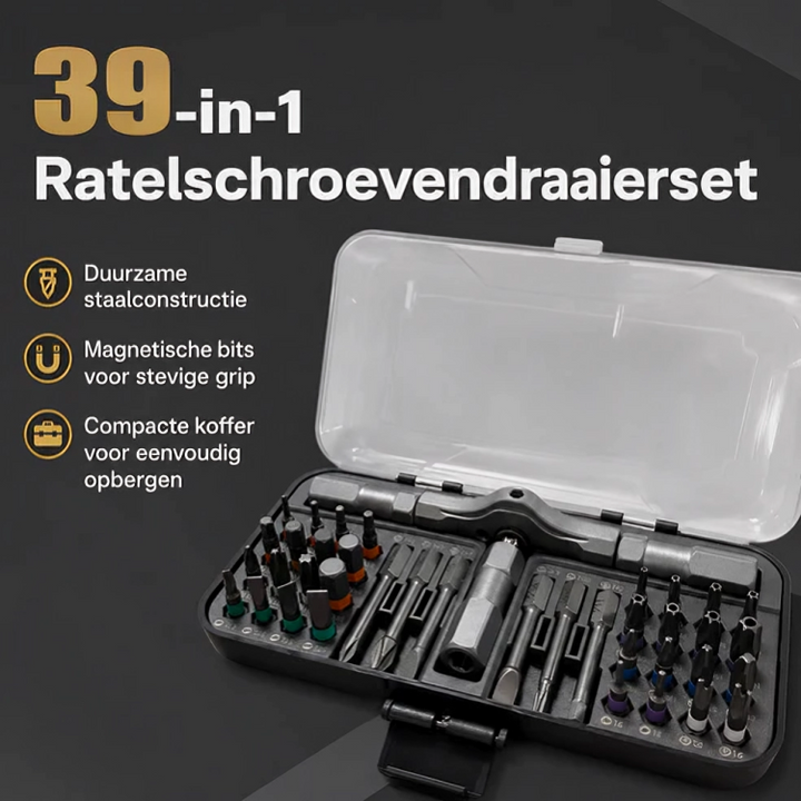 ToolMaster | Ratelschroevendraaierset