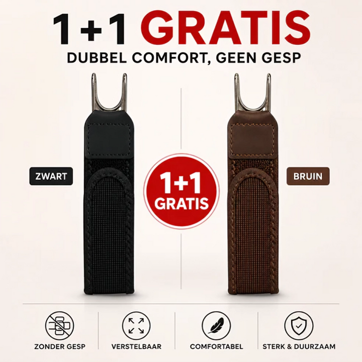 SlimHold | Elastische Clipband zonder Gesp voor Comfortabel Dagelijks Gebruik