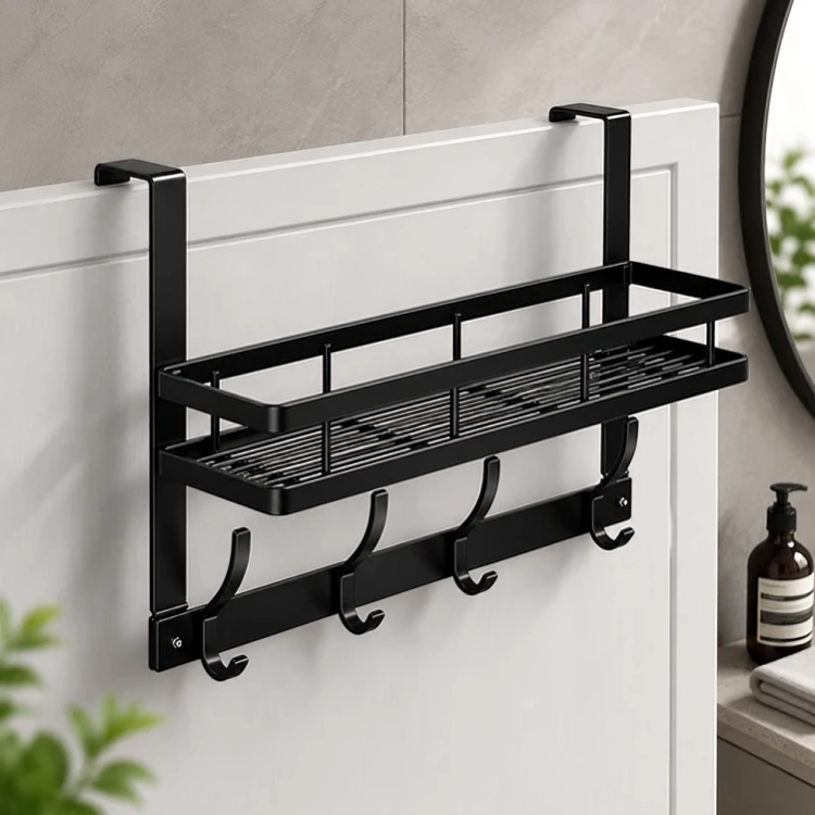 DoorRack | Slimme Deurorganizer met Opbergruimte & Haken