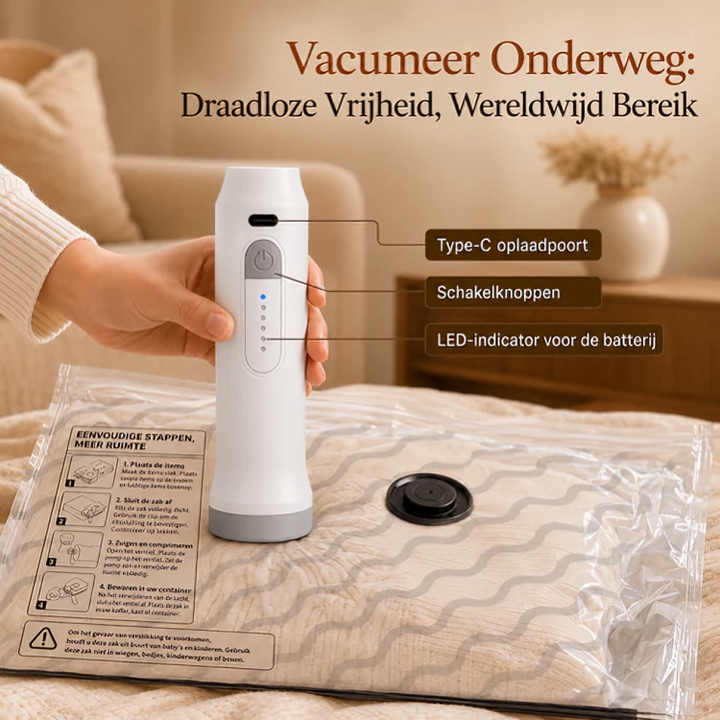 VacuumPack | Meer Ruimte In Je Koffer Zonder Extra Bagage