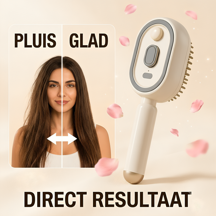 MistBrush | 3-in-1 Haarborstel met Sprayfunctie
