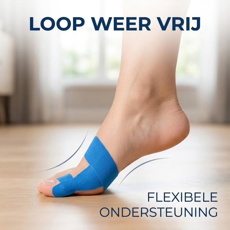 HalluxSupport | Hallux Valgus Tape voor Dagelijkse Ondersteuning