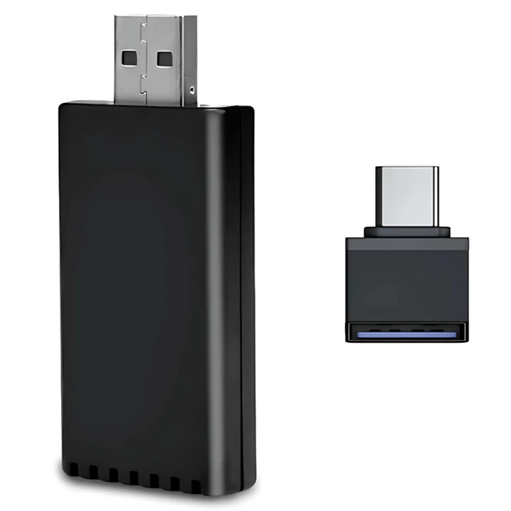 DriveLink Pro | Adapter voor Draadloze Apple CarPlay & Android Auto