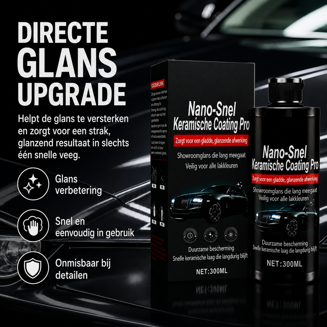 NanoCoat Pro | Keramische Coating voor Glans & Lakbescherming