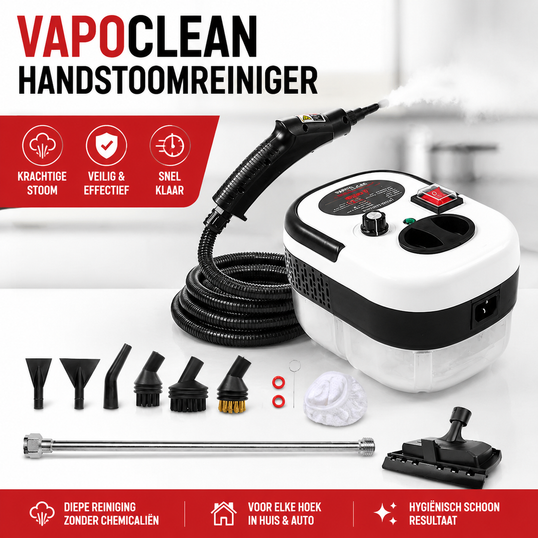 VapoClean | Krachtige Handstoomreiniger