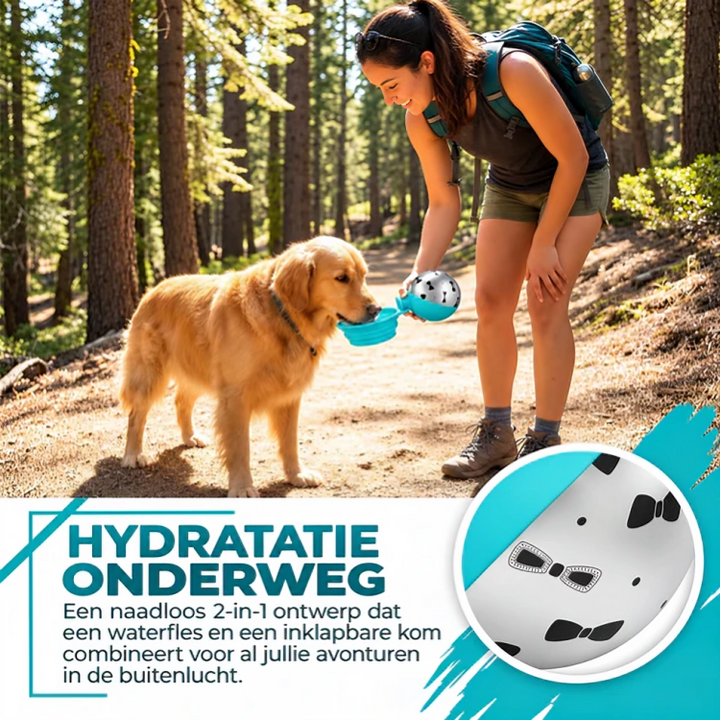 AquaPaw | Draagbare Drinkfles voor Honden