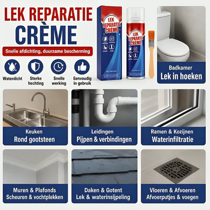 LeakFixer | Lekdichter Voor Scheuren & Lekkages