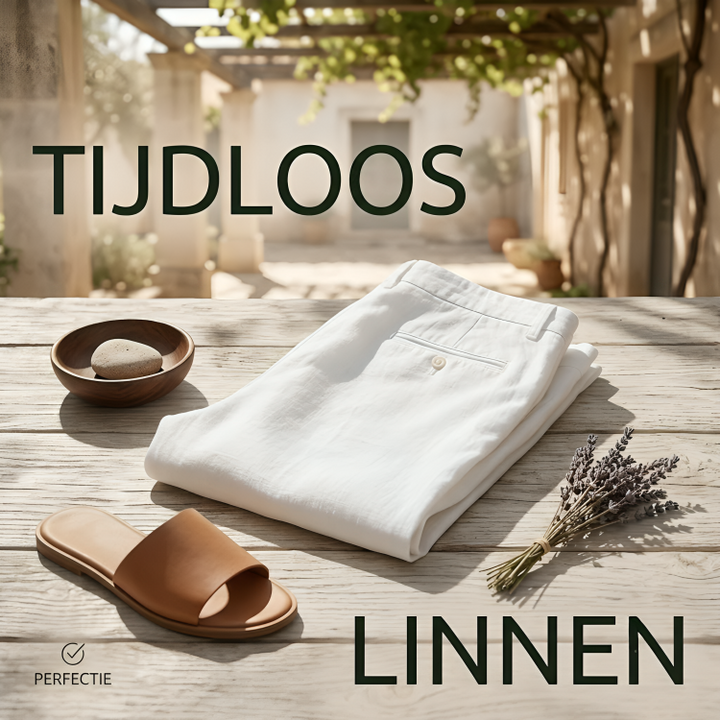 Lina Linnen-Katoen Capri Broek voor Dames