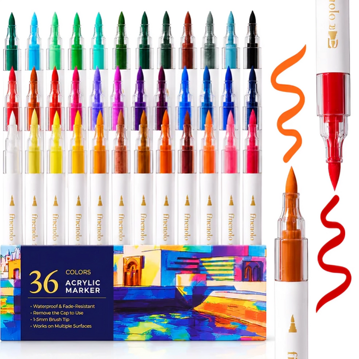 Acryl Marker | Watervaste Acryl Markers Set