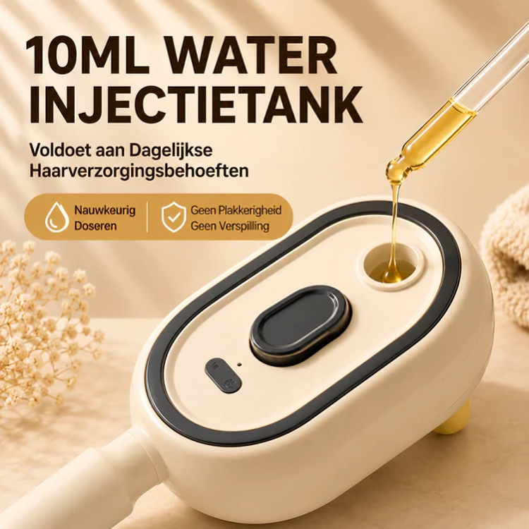 MistBrush | 3-in-1 Haarborstel met Sprayfunctie