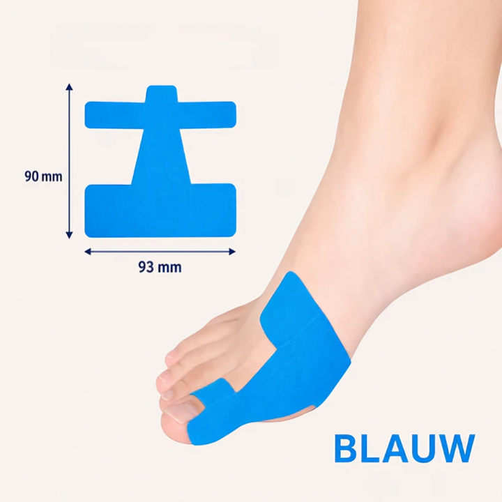 HalluxSupport | Hallux Valgus Tape voor Dagelijkse Ondersteuning