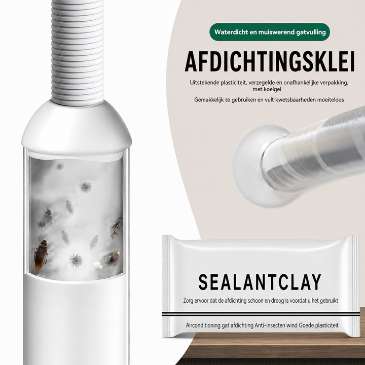 SealantClay | Vormbare Afdichtklei voor Gaten & Kieren