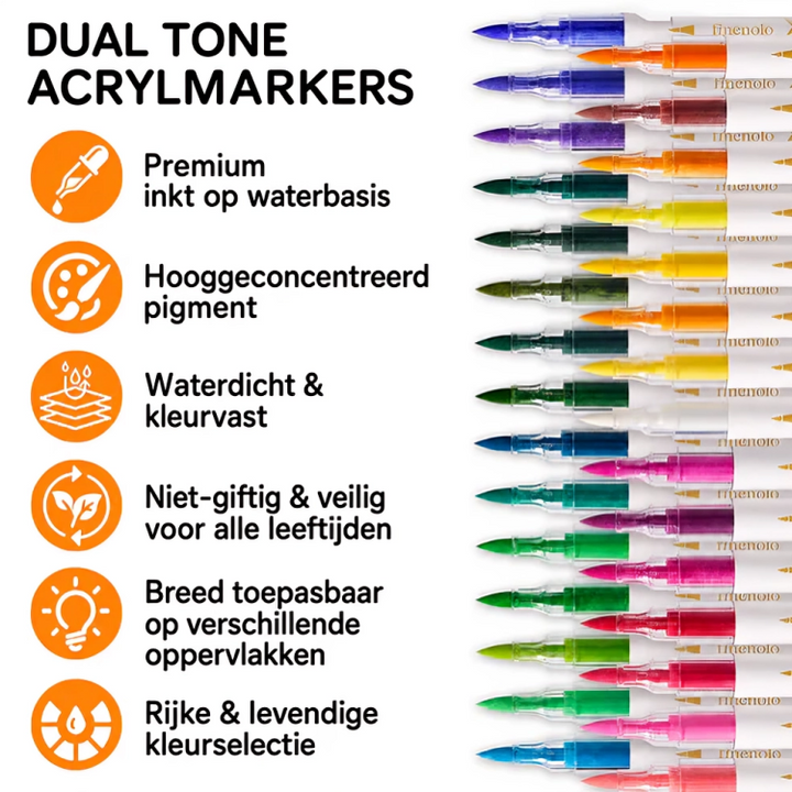 Acryl Marker | Watervaste Acryl Markers Set
